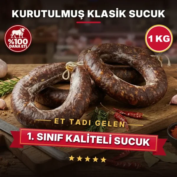 Kurutulmuş Klasik Sucuk